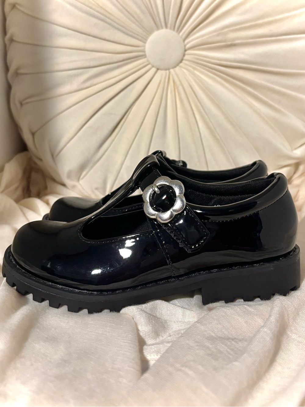 Sincerely Jules Girl Black Patent Mary Jane Shoes — Size 10 — NWOT - Picture 7 of 11